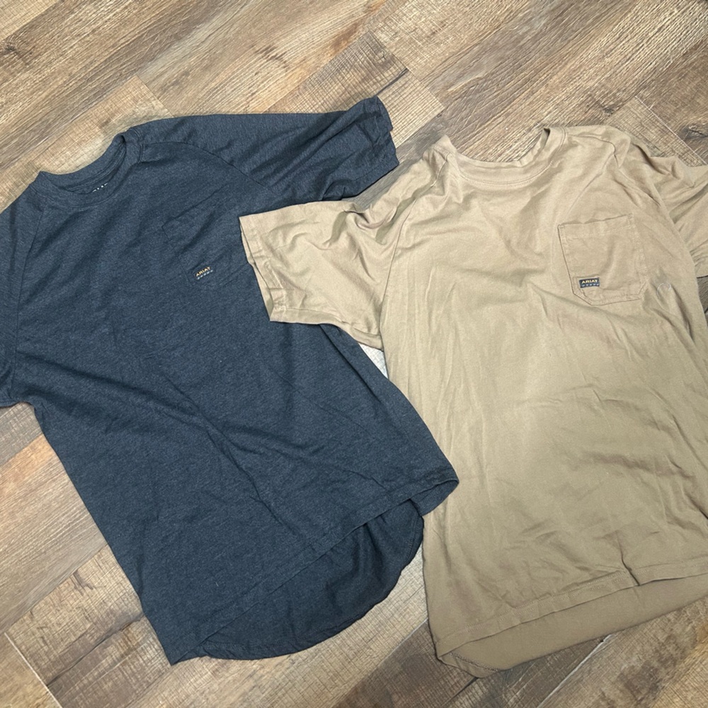 Ariat Rebar Men's Crew Neck Tee (x2)